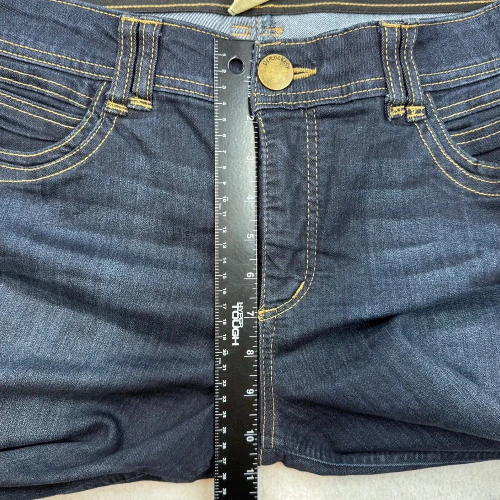 Democracy AB Tech Dark Wash Skinny Jeans‎ Womens 16 Blue Denim Stretch Classic